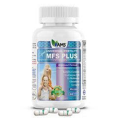 America Medic & Science MFS Plus Fertility Supplements for Men bottle