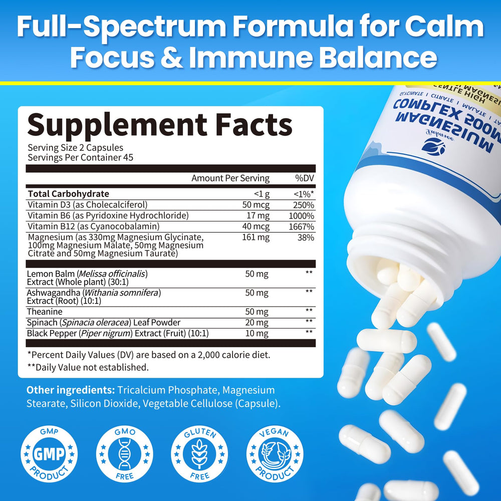 Easy-to-swallow capsules inside bottle shot