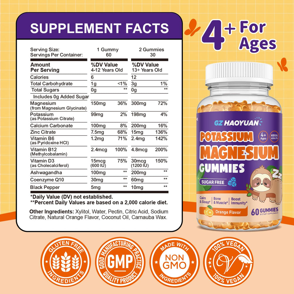 Serving suggestion: two gummies per day for relaxation and energy