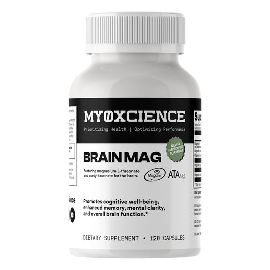 Bottle of Magnesium L-Threonate with ATA Mag and Magnesium Glycinate