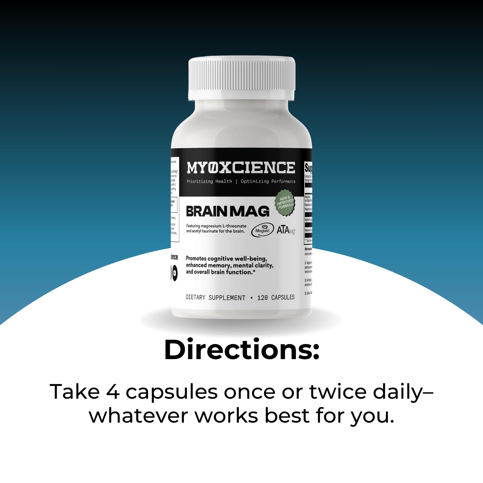 Brain health concept illustrating memory and cognitive support