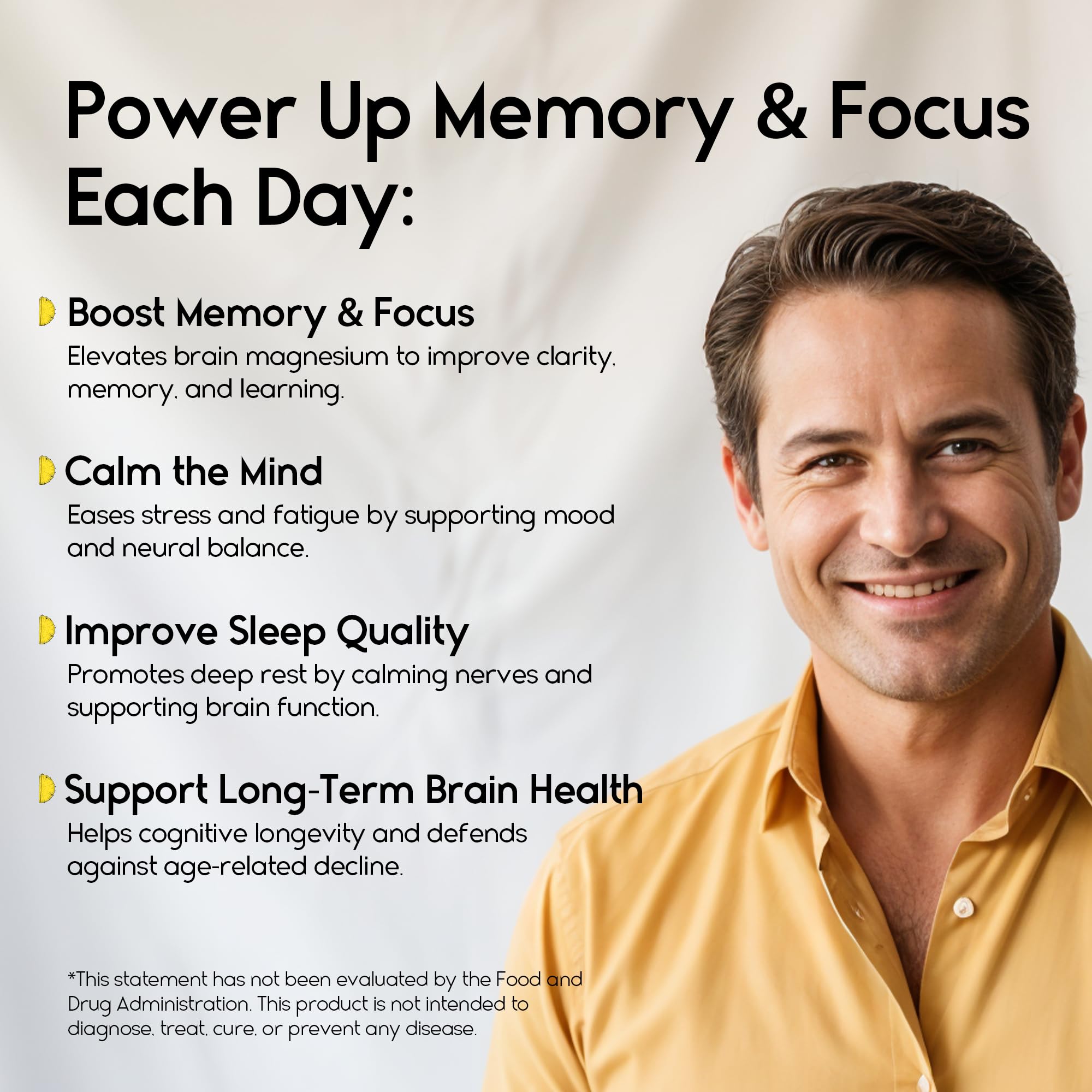 Brain support supplement: Magnesium L-Threonate Gummies
