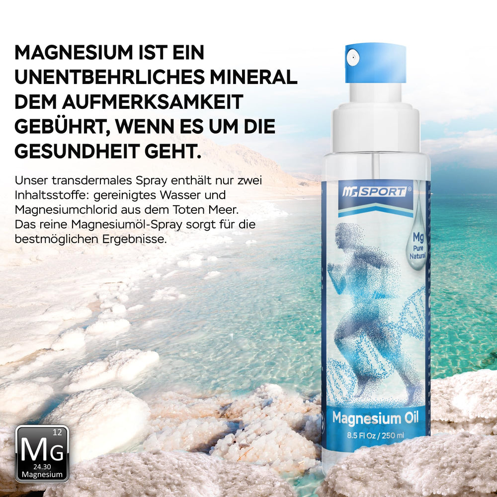 Purity and GMP-certified quality magnesium spray