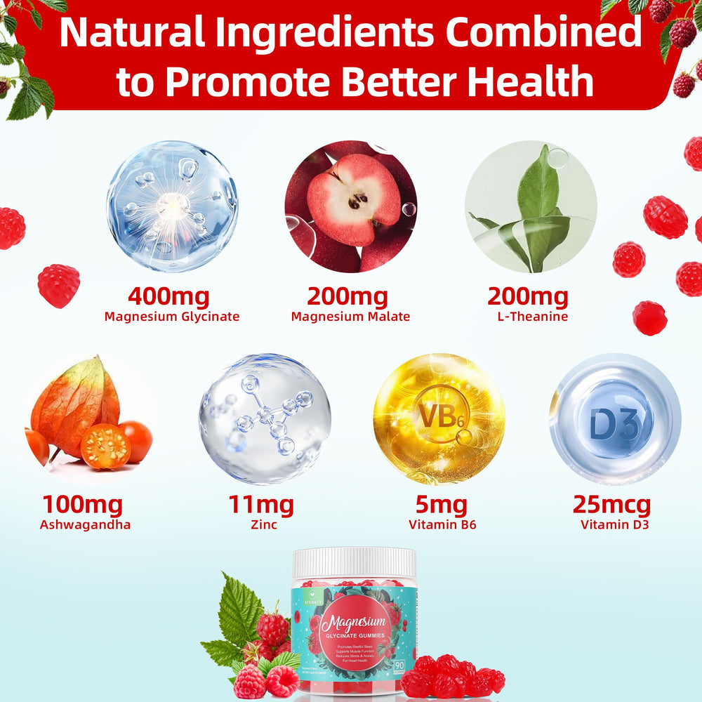 Close-up of gummies highlighting the sugar-free formula