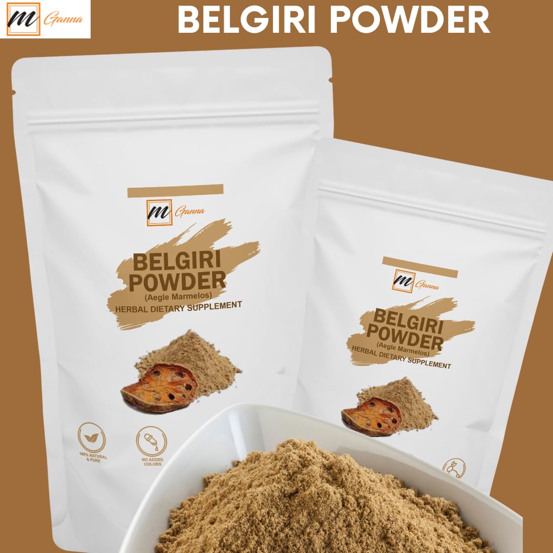 Bael powder for natural hair care and skin care