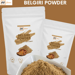 Bael powder for natural hair care and skin care
