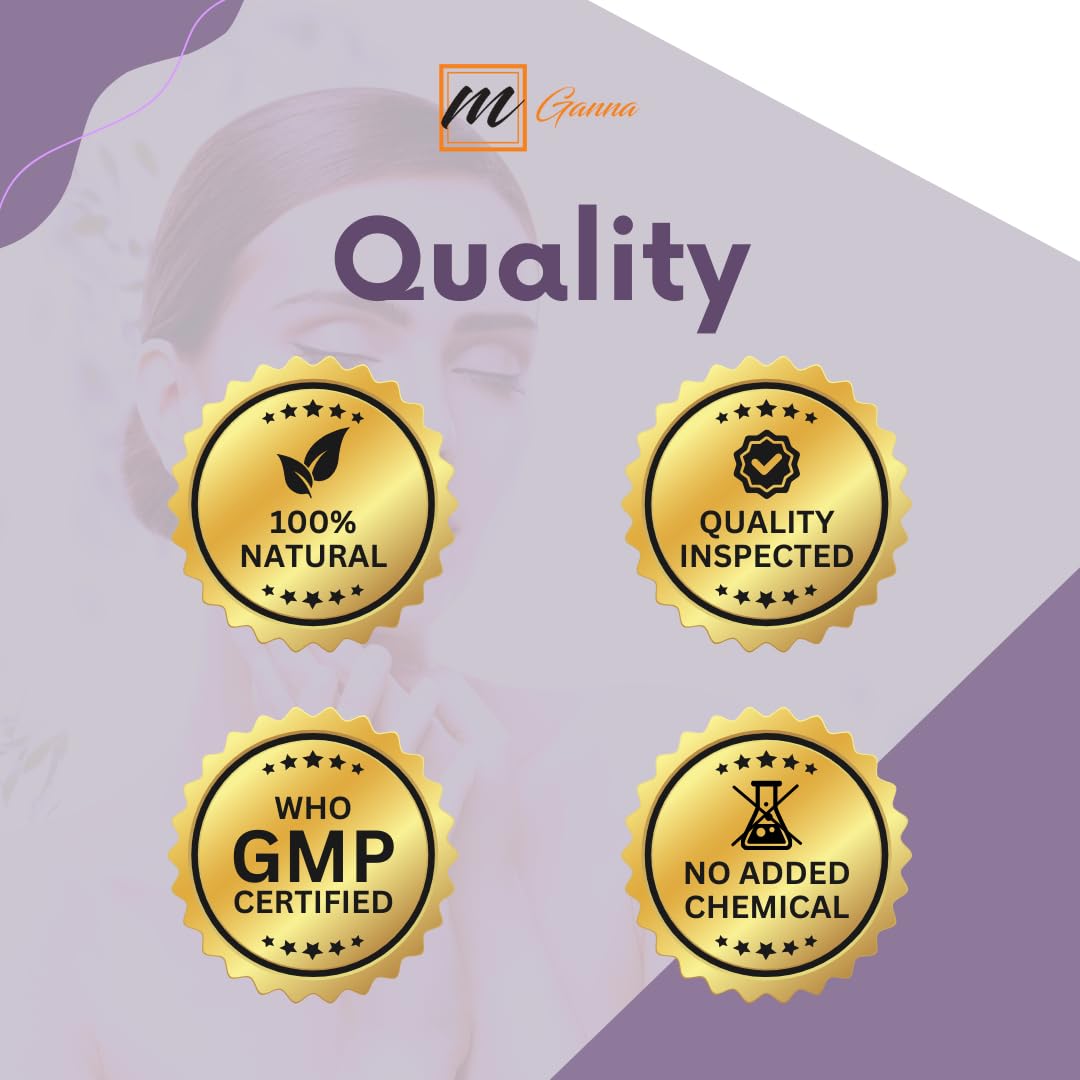 mGanna purple clay powder product shot for DIY skincare recipes