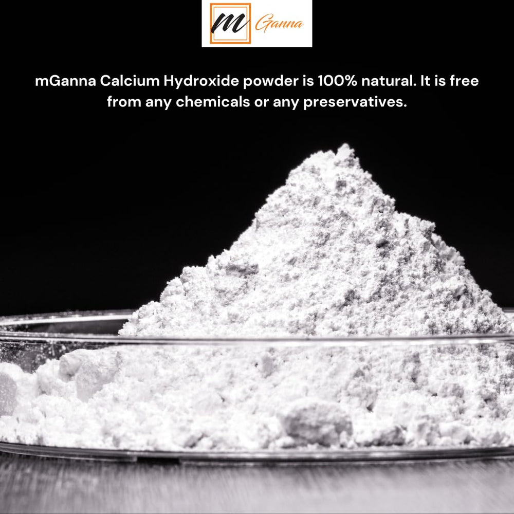 DIY cosmetic formulation using Calcium Hydroxide powder