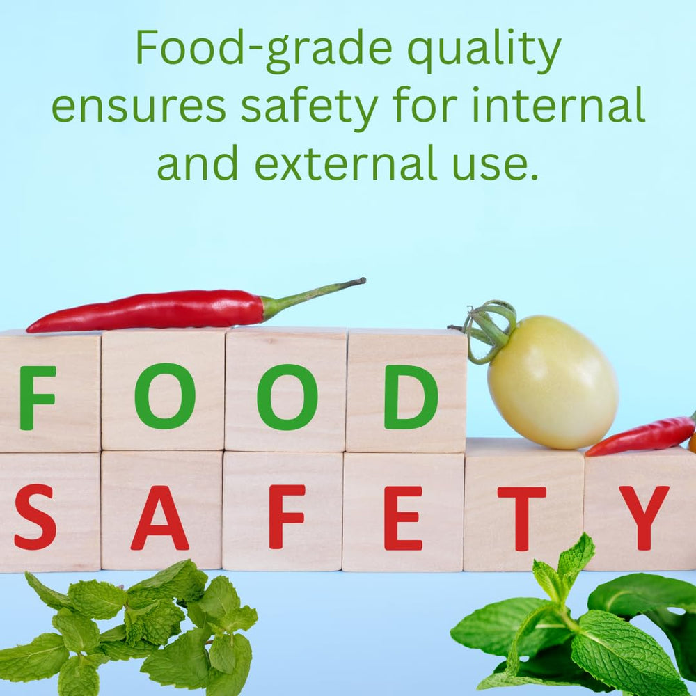 mGanna Spearmint Hydrosol bottle stands out on kitchen shelf for quick aroma.