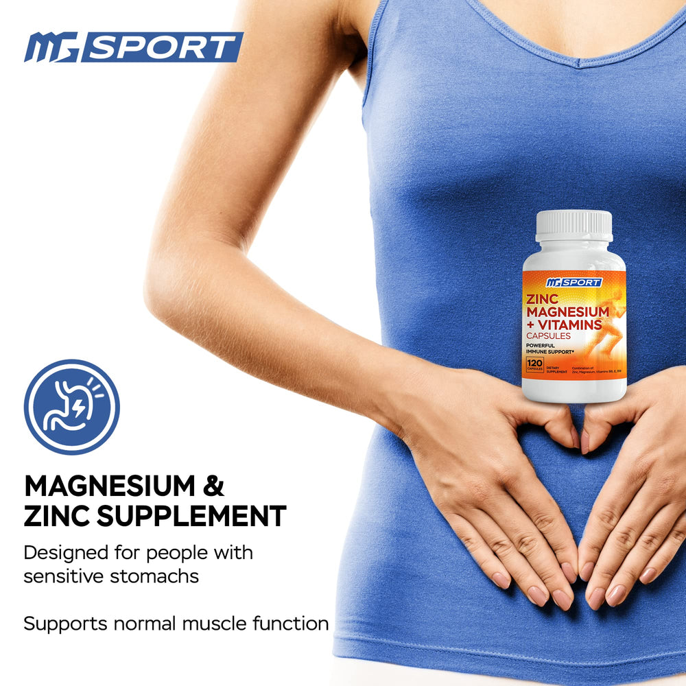 Vitamins B6 and B9 for MgSport