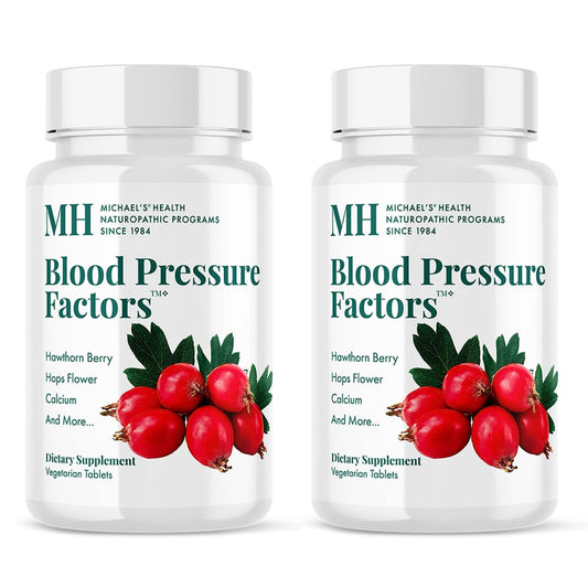 Bottle label of MICHAEL'S Blood Pressure Factors