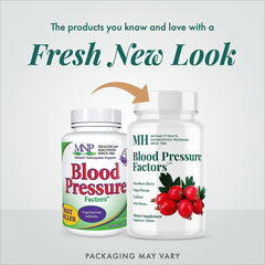 Blood Pressure Factors bottle - front view (1 of 2-pack)