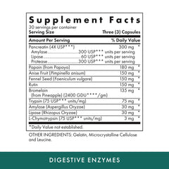 Capsules of Michael's Digestive Enzymes supplement