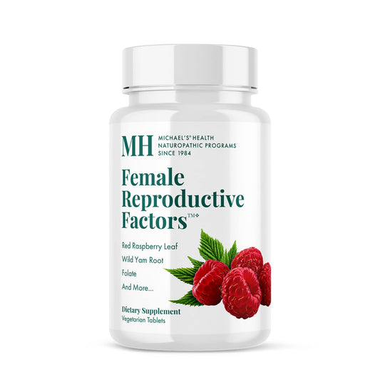 Package of Michael's Health Naturopathic Female Reproductive Factors, 60 vegetarian tablets