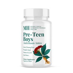 MICHAEL'S Health Naturopathic Preteen Boys Daily Multivitamin bottle with 60 tablets