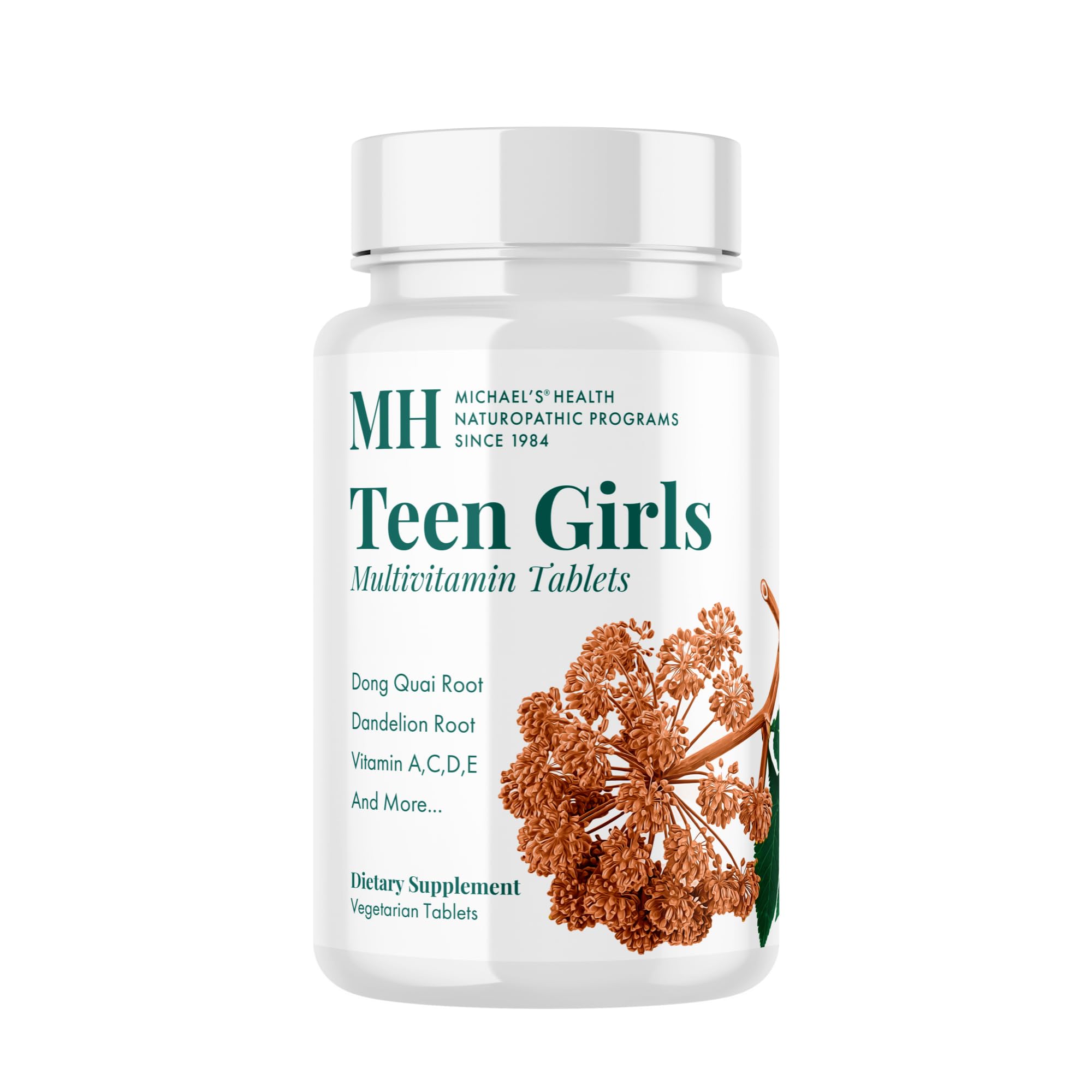 MICHAEL'S Health Teen Girls Multivitamin bottle front view