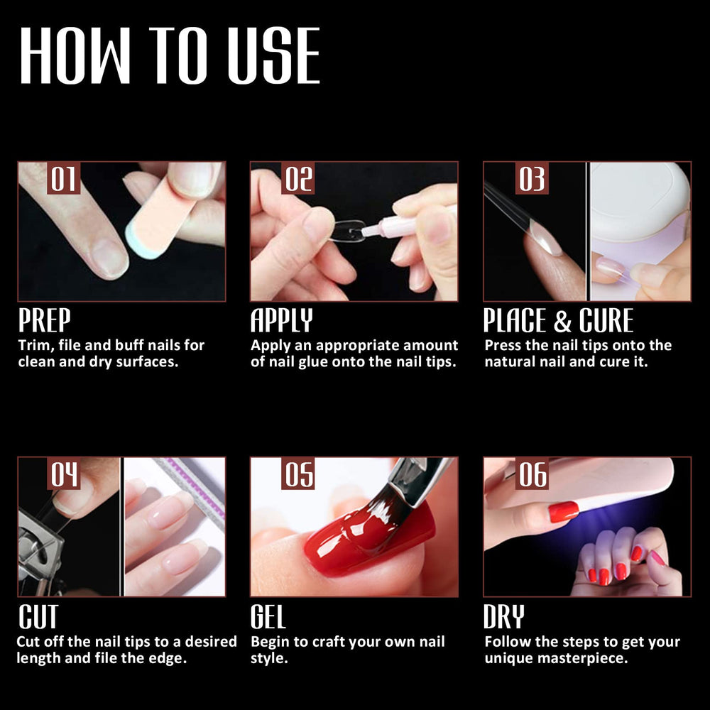 Michelle DIY salon-at-home nails set supports creative nail art and polish