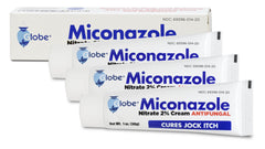 Application tip: thin layer of Globe Miconazole cream
