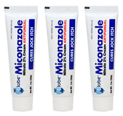 Miconazole Globe tube application demonstrating athlete's foot relief