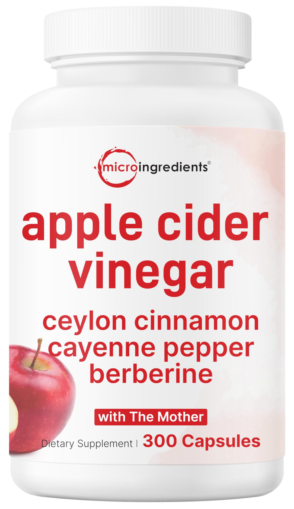 Micro Ingredients bottle front view showing label and capsule count benefit