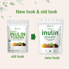 Label details for Organic Inulin FOS Powder