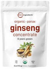 Micro Ingredients Korean ginseng powder 200:1 4 oz