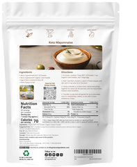 Close-up of MCT powder texture