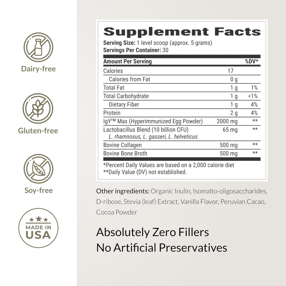 30-serving box of Microbiome Breakthrough powder