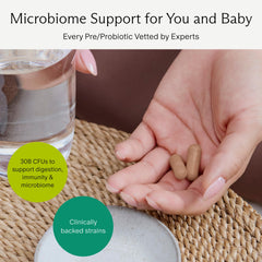 Researchers and microbiome experts collaborating on probiotic development.