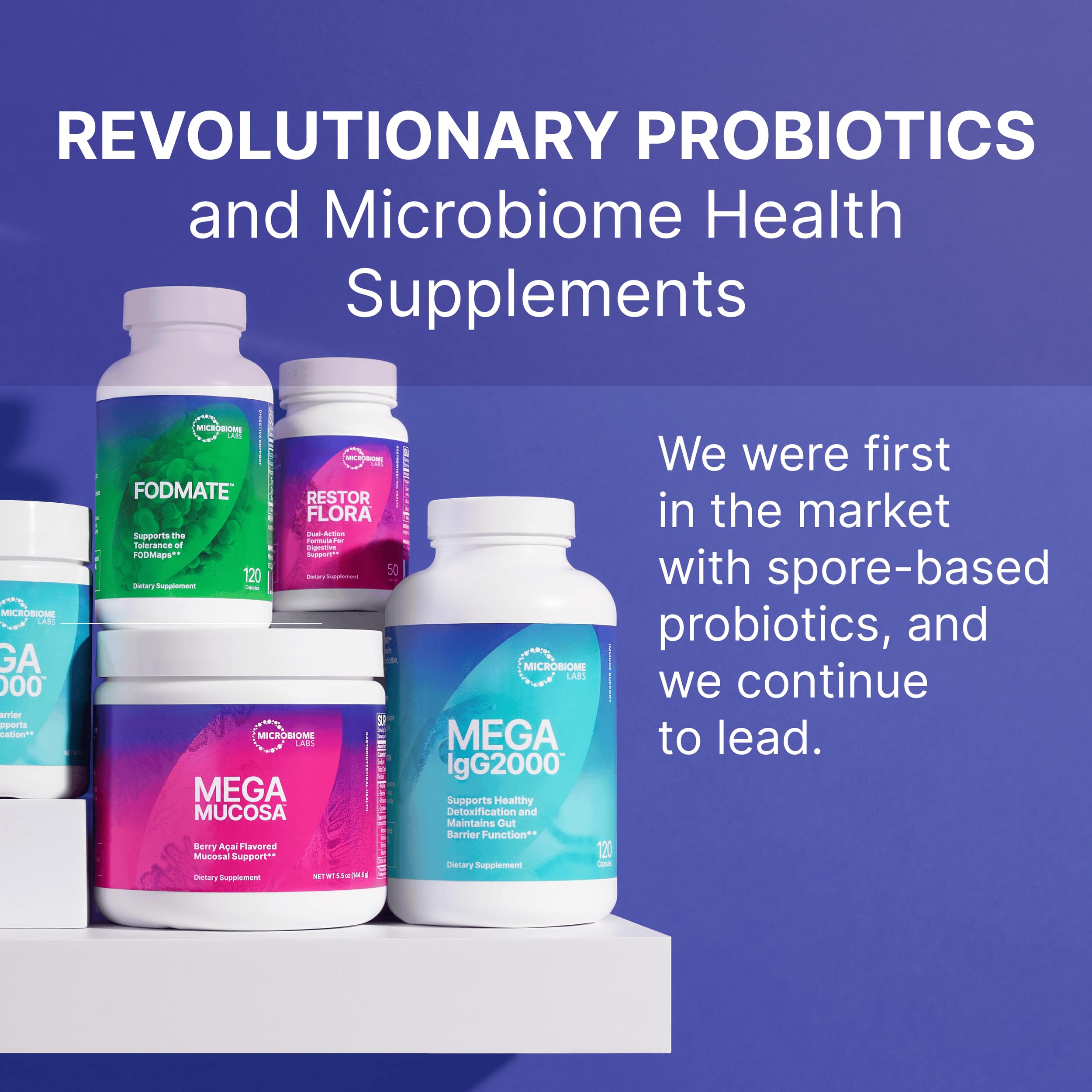 Microbiome Labs MegaPre measuring scoop enables precise dosing.