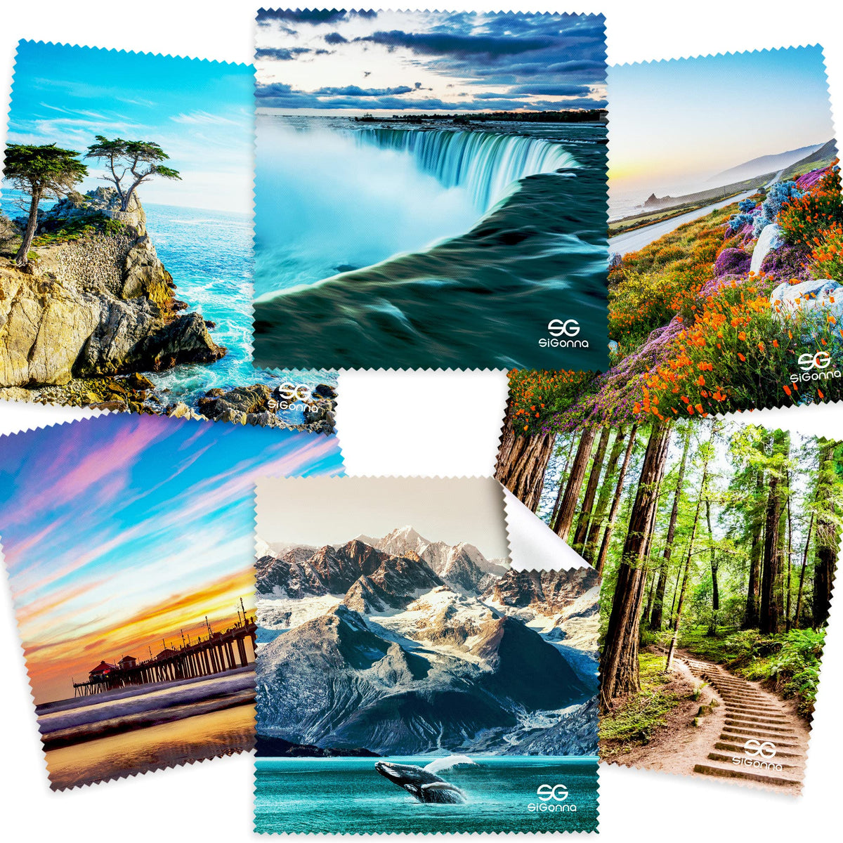 Microfiber cleaning cloth for glasses, soft lens cleaning cloth