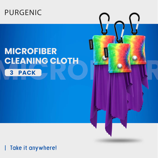 Portable water-resistant pouch with easy-open button for cloth