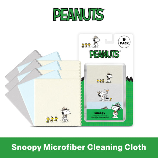 Close-up of microfiber glasses cleaning cloth wiping eyeglass lenses