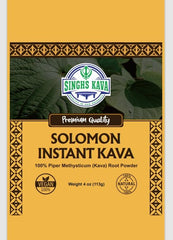 Measuring spoon showing 2-4 teaspoons of kava powder