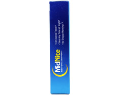 MidNite Sleep Aid outer packaging display showing value and use