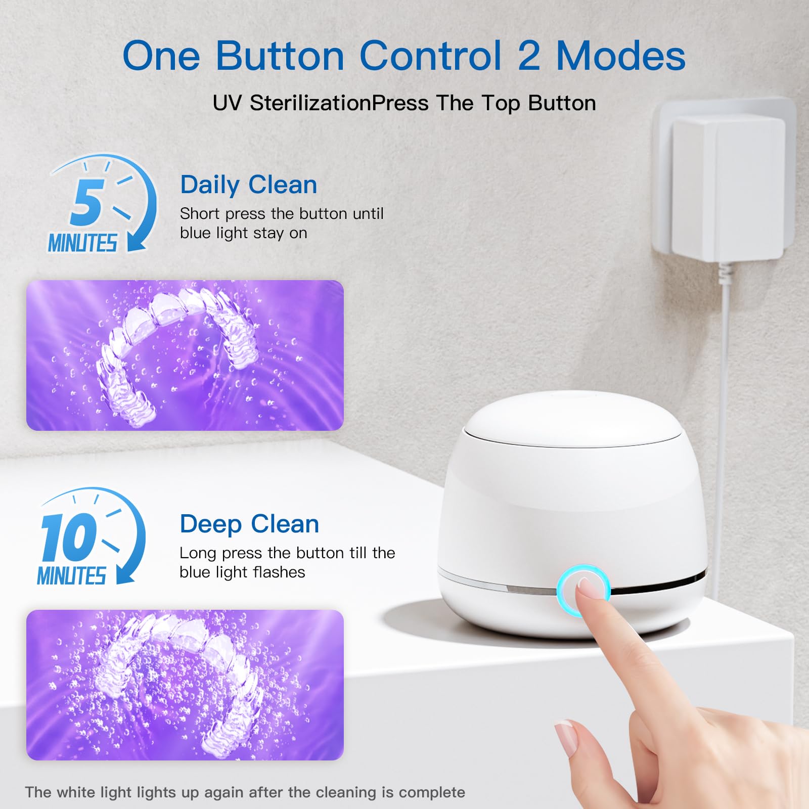 Compact portable design with dimensions 4.2 x 4.2 x 3.7 inches