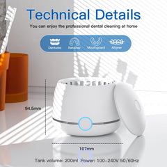 Includes accessories: power adapter, USB-C cable, tweezers and mesh basket