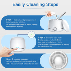 ABS plastic body with SUS 304 stainless steel cleaning pod
