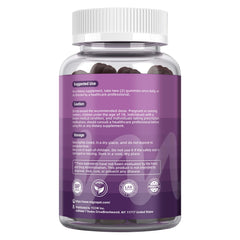 Blackberry-flavored Migcopat gummies support enjoyable, sugar-free gut care.