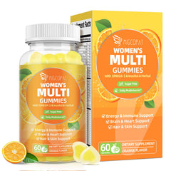 Bottle of Migcopat Women's Multivitamin Gummies with Omega-3 and Inositol