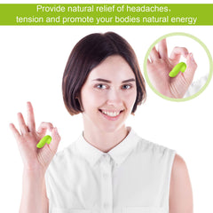 Eight hand pressure point clips packaged together