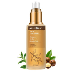 Mijaution Argan Tea Tree Oil bottle for daily frizz control and shine
