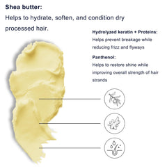 Mijaution collagen hair mask with argan oil nourishes and adds elasticity