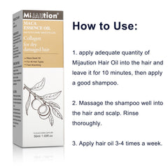 Mijaution hair texture close-up demonstrating a smooth finish