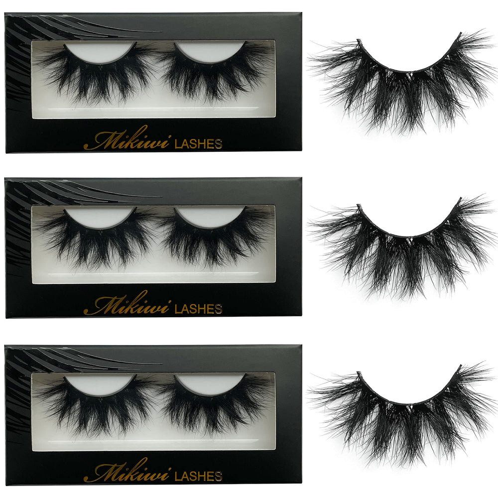 Mikiwi eyelash strip 20-22mm dramatic for bold eyes