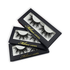 Mikiwi handmade lashes lightweight comfort for extended wear.