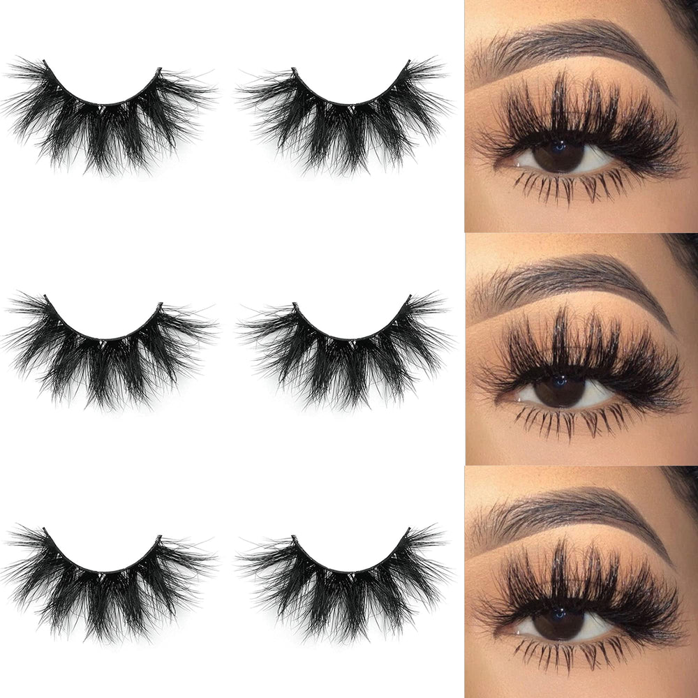 Mikiwi mink lashes 5D super fluffy for a dramatic, comfortable look
