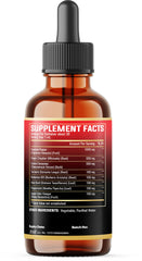 Close-up of Milivol bottle label with 8-in-1 blend