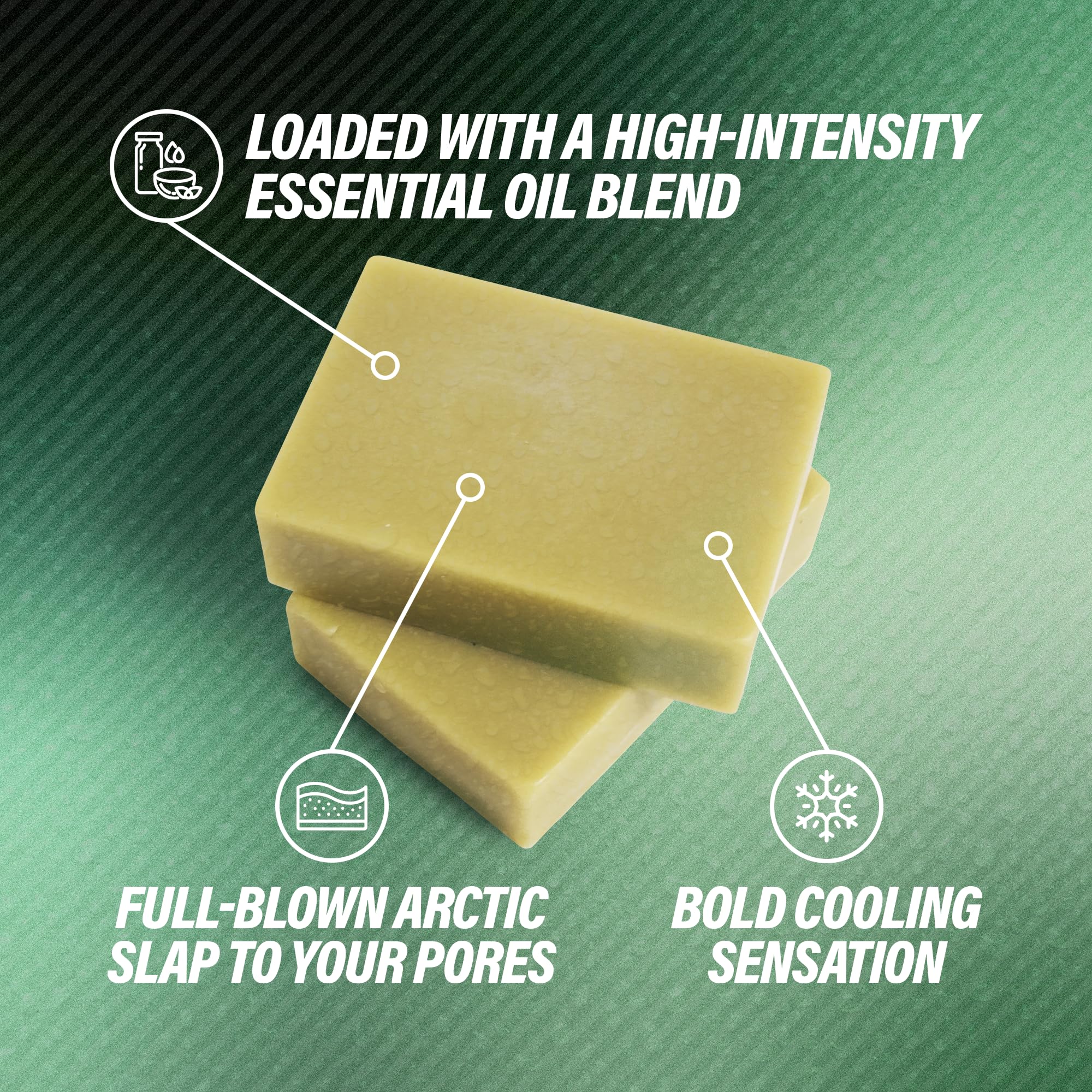 MILIXOTIC Ice Cold Mint-Eucalyptus Citrus focus highlights refreshing scent after training
