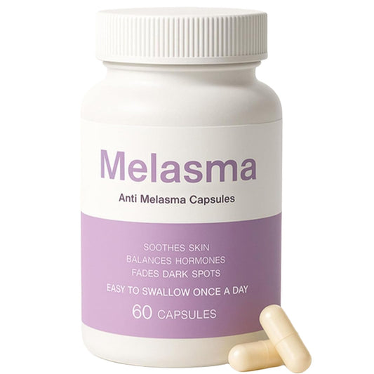MILIZHIWU Melanina Anti-Melasma Capsule bottle - front view